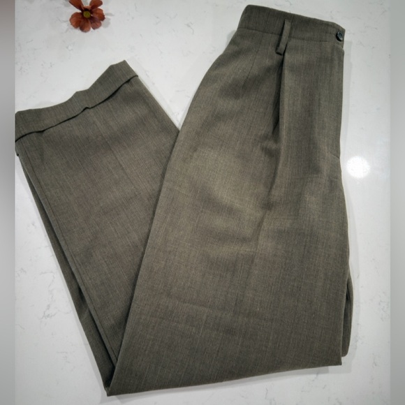 Wool , Jones New York Brown Pants - Picture 3 of 12